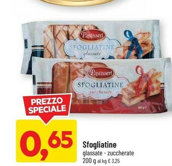 DPiù Pastisserì - sfogliatine glassate offerta