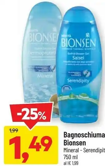 Bionsen bagnoschiuma