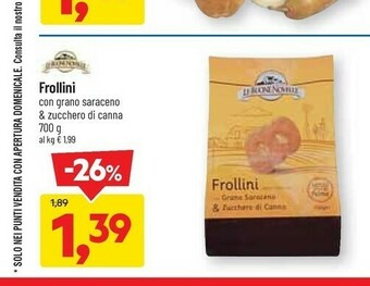 DPiù Frollini offerta