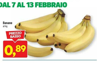DPiù Banane offerta