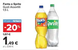 Carrefour Fanta e Sprite offerta