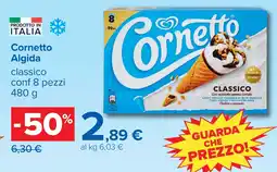 Carrefour Cornetto Algida classico offerta