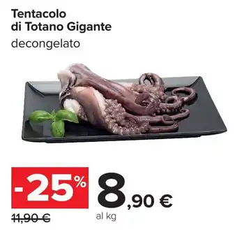Carrefour Tentacolo di Totano Gigante offerta