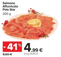 Carrefour Salmone Affumicato Pole Star offerta
