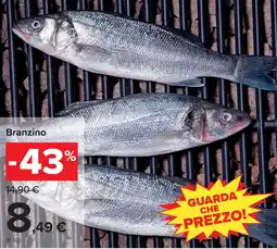 Carrefour Branzino offerta