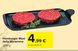 Carrefour Hamburger Maxi della Maremma offerta