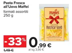 Carrefour Pasta Fresca all'Uovo Maffei offerta