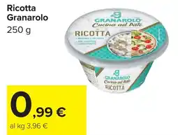 Carrefour Ricotta Granarolo offerta