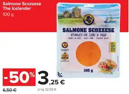 Carrefour Salmone Scozzese The Icelander offerta