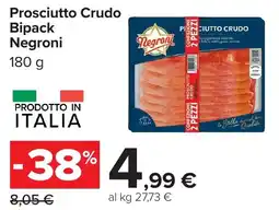 Carrefour Prosciutto Crudo Negroni offerta