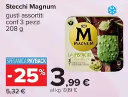 Carrefour Stecchi Magnum offerta