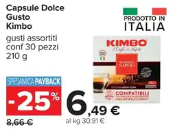 Carrefour Capsule Dolce Gusto Kimbo offerta