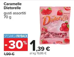 Carrefour Caramelle Dietorelle offerta