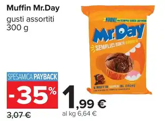 Carrefour Muffin Mr.Day offerta