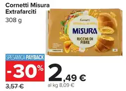 Carrefour Cornetti Misura Extrafarciti offerta