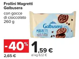 Carrefour Frollini Maggetti Galbusera offerta