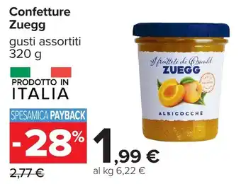 Carrefour Confettura Zuegg offerta