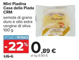 Carrefour Mini Piadina Casa della Piada CRM offerta