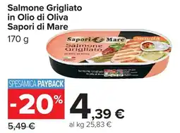 Carrefour Sapori di Mare Salmone Grigliato offerta