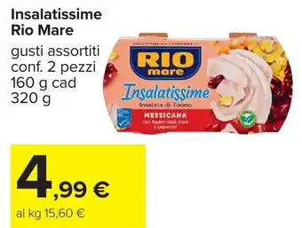 Carrefour Insalatissime Rio Mare offerta
