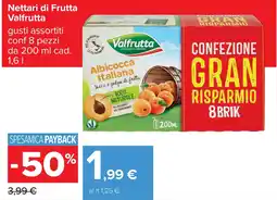 Carrefour Nettari di Frutta Valfrutta offerta