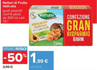 Nettari di Frutta Valfrutta