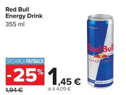 Carrefour Red Bull Energy Drink offerta