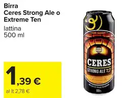 Carrefour Ceres Strong Ale offerta