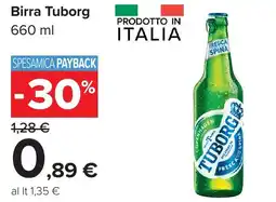 Carrefour Birra Tuborg offerta