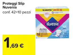 Carrefour Proteggi Slip Nuvenia offerta