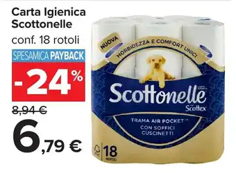 Carrefour Carta Igienica Scottonelle offerta