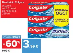 Carrefour Dentifricio Colgate offerta