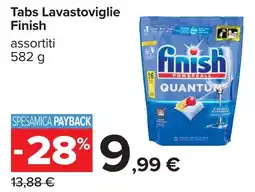 Carrefour Tabs Lavastoviglie Finish offerta