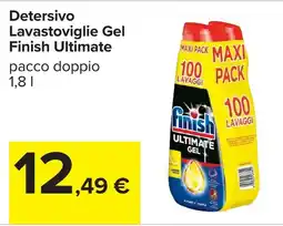 Carrefour Detersivo Lavastoviglie Gel Finish Ultimate offerta