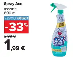 Carrefour Spray Ace offerta