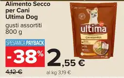 Carrefour Alimento Secco per Cani Ultima Dog offerta