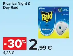 Carrefour Ricarica Night & Day Raid offerta