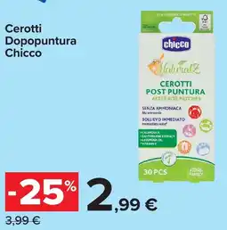 Carrefour Cerotti Dopopuntura Chicco offerta
