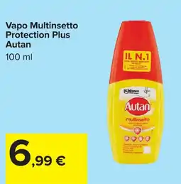 Carrefour Vapo Multinsetto Protection Plus Autan offerta