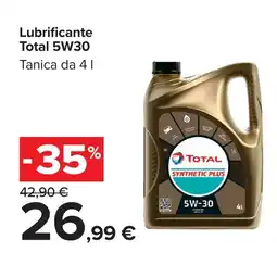 Carrefour Lubrificante Total 5W30 offerta