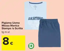 Carrefour Pigiama Uomo offerta