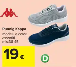Carrefour Runnig Kappa offerta