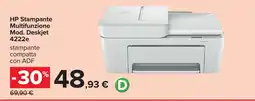 Carrefour HP Stampante Multifunzione Mod. Deskjet 4222e offerta