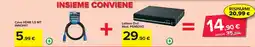 Carrefour Cavo HDMI 1,5 MT + Lettore Dvd Mod. PSMIDVD offerta