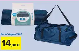 Carrefour Borsa Viaggio 110LT offerta