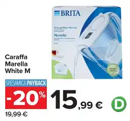 Carrefour Caraffa Marella White M offerta