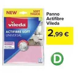 Carrefour Panno Actifibre Vileda offerta