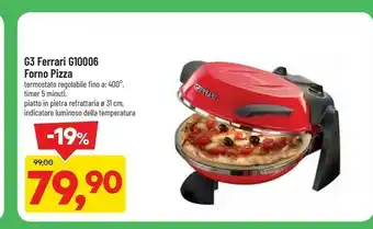 DPiù G3 ferrari g10006 forno pizza offerta