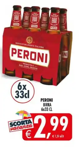 Deco Supermercati PERONI BIRRA offerta