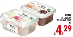 Deco Supermercati MOTTA LA CREMERIA GELATO VARI GUSTI offerta